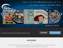 Tablet Screenshot of euroimpalabooks.com